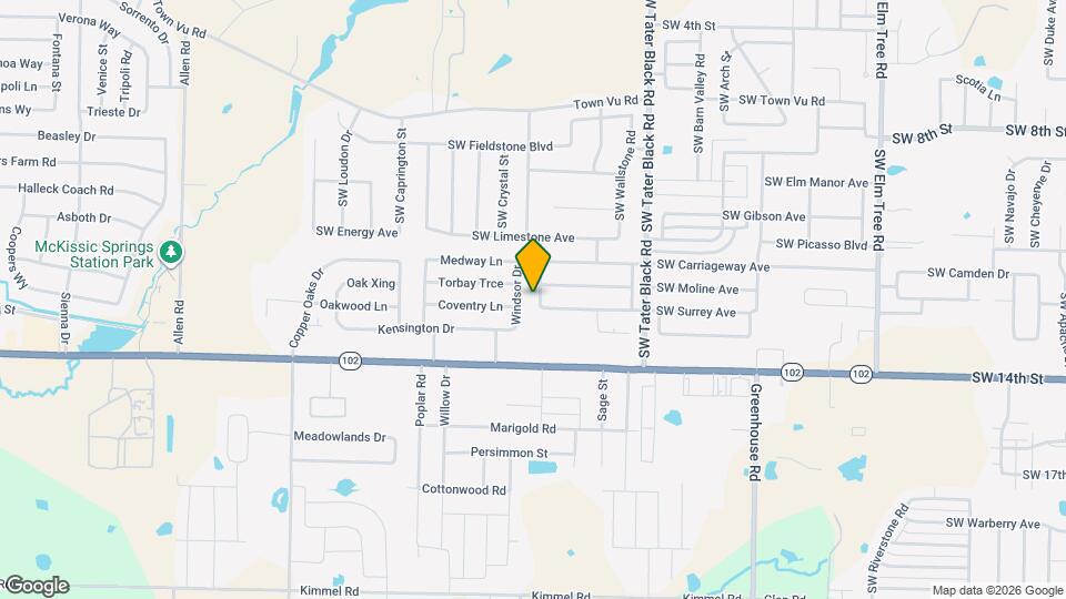 1202 SW Quartz Ave Map and Location Details