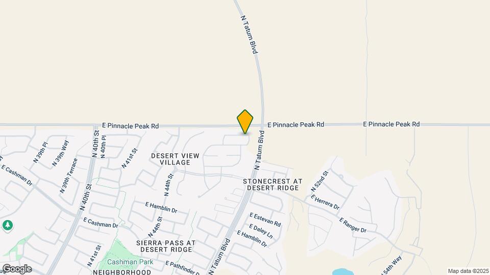 4717 E Casitas Del Rio Dr Map and Location Details