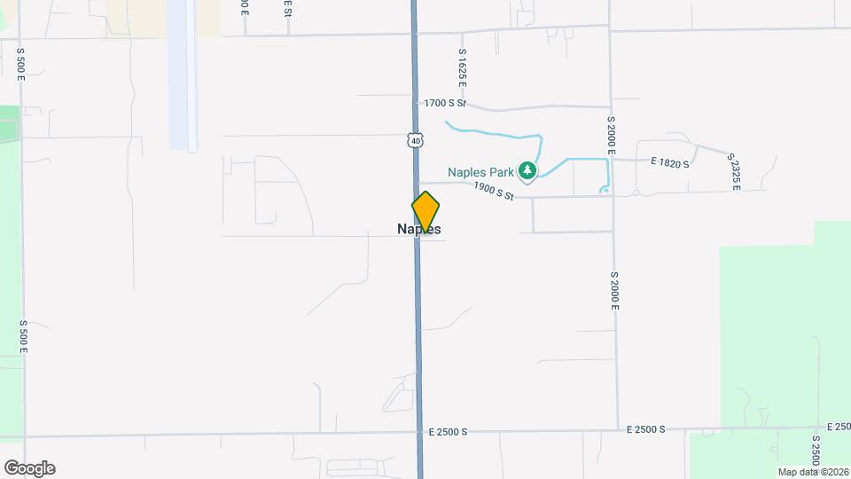 2017 S 1500 E Map and Location Details