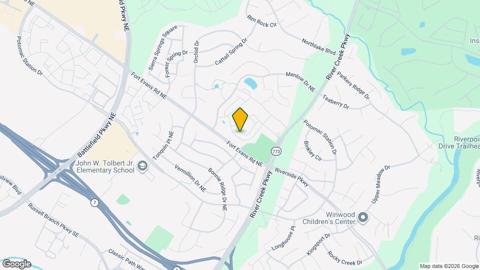 1548 Kinnaird Terrace NE Map and Location Details