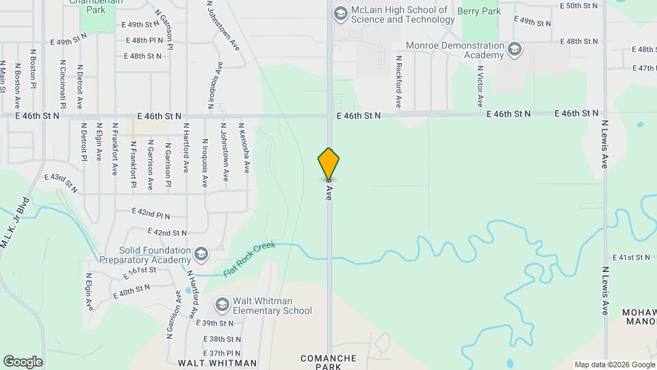 4400 N Peoria Ave Mapa y Detalles de la Ubicación
