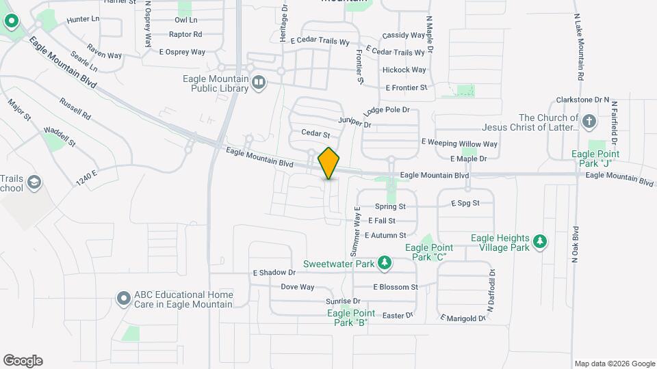 3965 N Eagle Pt Ln Map and Location Details