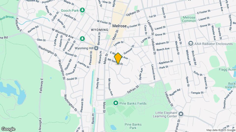 51 Mt Vernon St Map and Location Details