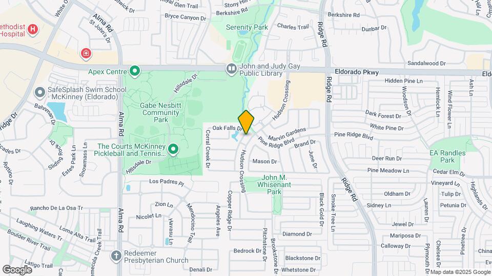 3309 Willow Springs Dr Map and Location Details