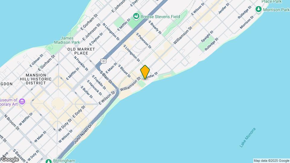 723-725 Jenifer St Mapa y Detalles de la Ubicación