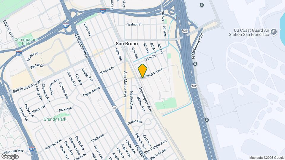 598 1st Ave Map and Location Details