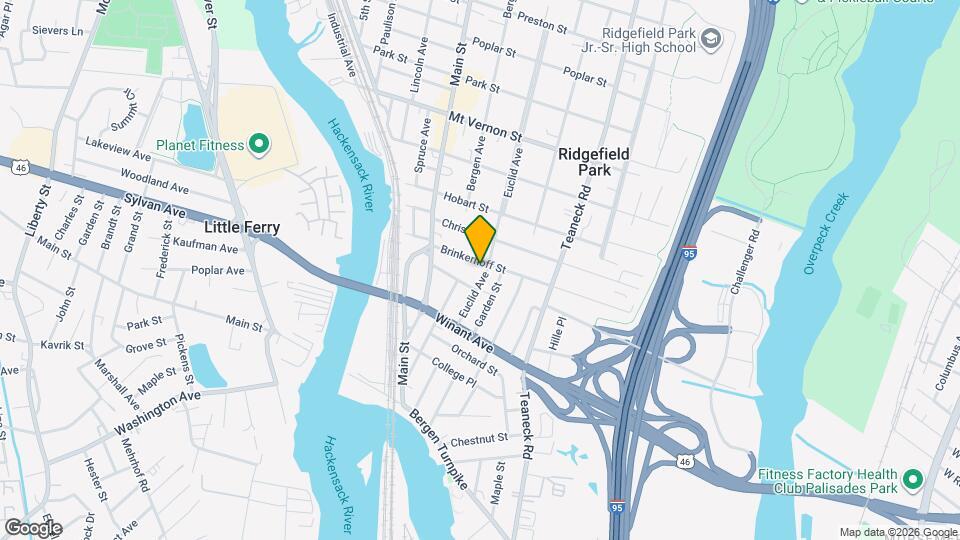 54 Euclid Ave Mapa y Detalles de la Ubicación