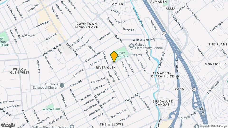 910 Pine Ave Mapa y Detalles de la Ubicación