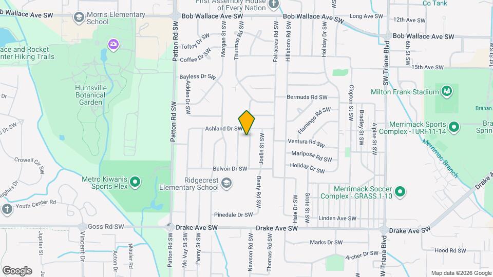 3204 Berkley St SW Map and Location Details