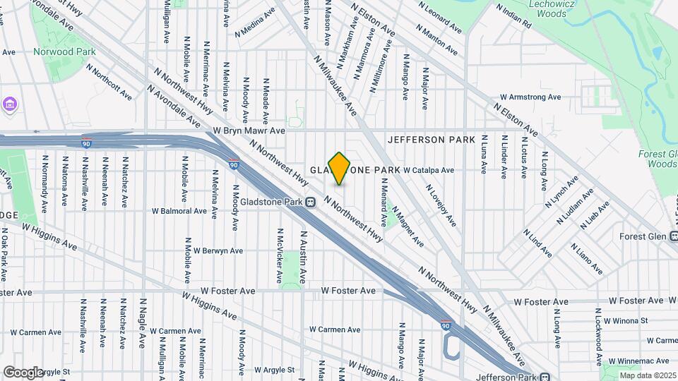 5458 N Marmora Ave Mapa y Detalles de la Ubicación