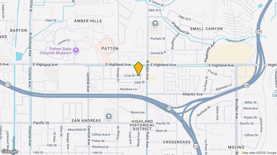 3539 21st St Mapa y Detalles de la Ubicación