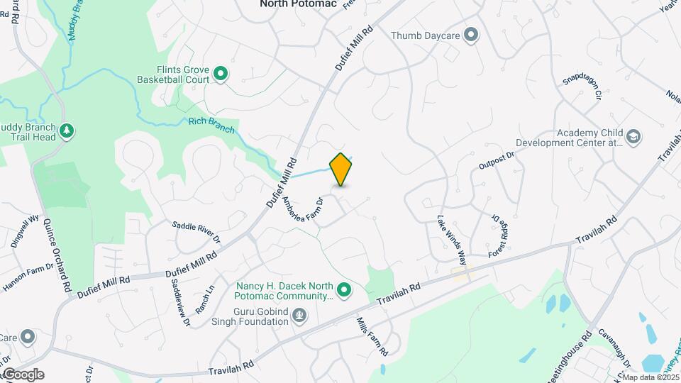 11317 Amberlea Farm Dr Map and Location Details