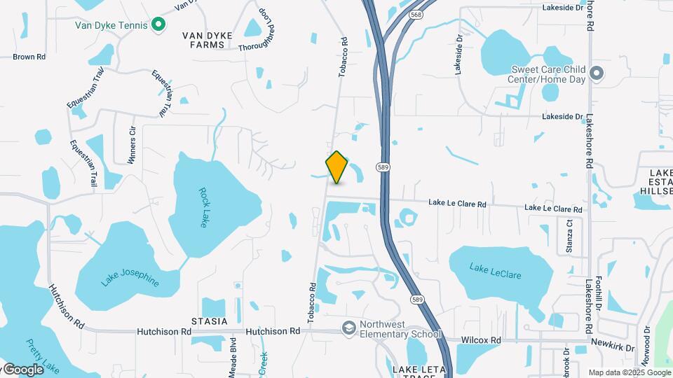 5709 Lake Le Clare Rd Map and Location Details