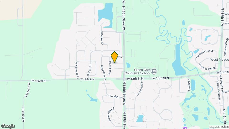 1517 N Nickelton St Map and Location Details