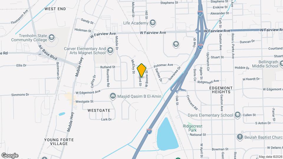 3355 Lunceford St Map and Location Details