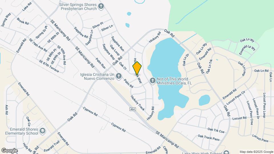 2 Hickory Track Run Map and Location Details