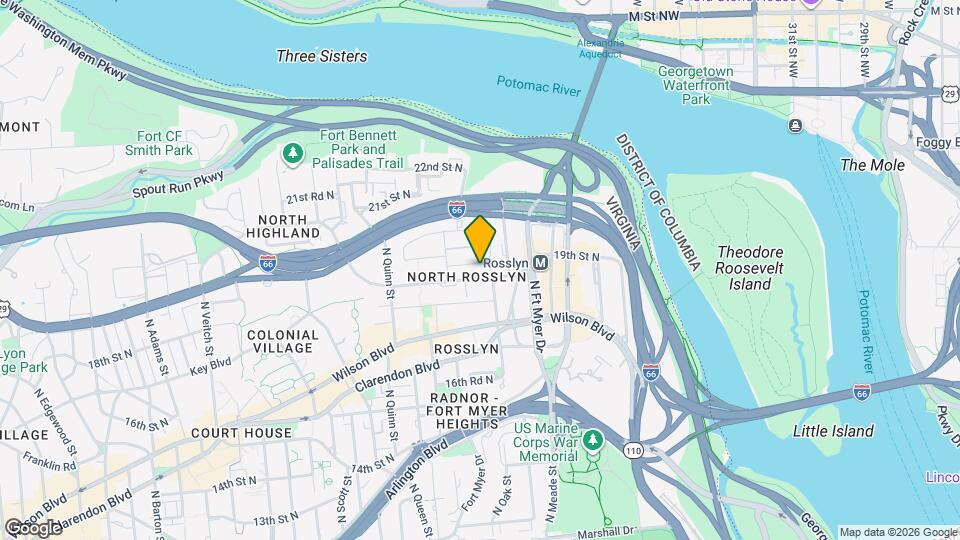 1527 N Colonial Terrace Map and Location Details