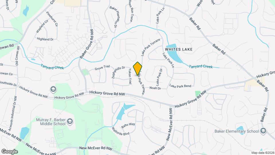 4799 Lake Park Ter Map and Location Details