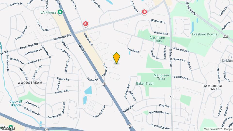 6204 Red Haven Dr Map and Location Details