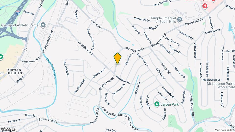 1769 Bower Hill Rd Map and Location Details