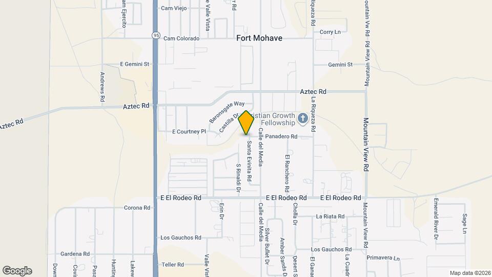 4867 Santa Evinita Rd Map and Location Details