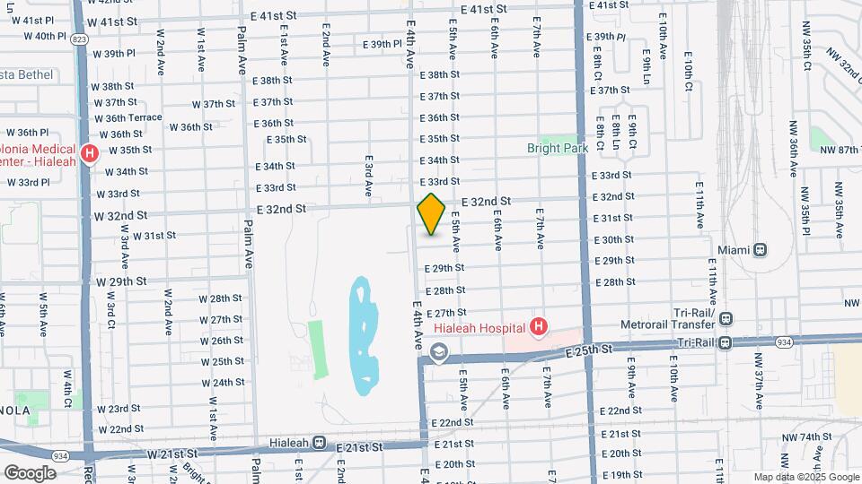 431 E 30th St Map and Location Details