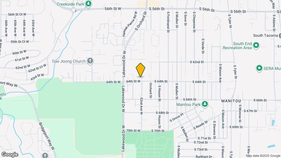 5201 64th St W Map and Location Details