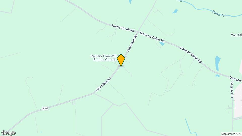 1035 Haws Run Rd Map and Location Details