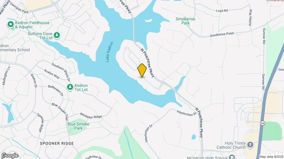 115 Peninsula Dr Map and Location Details