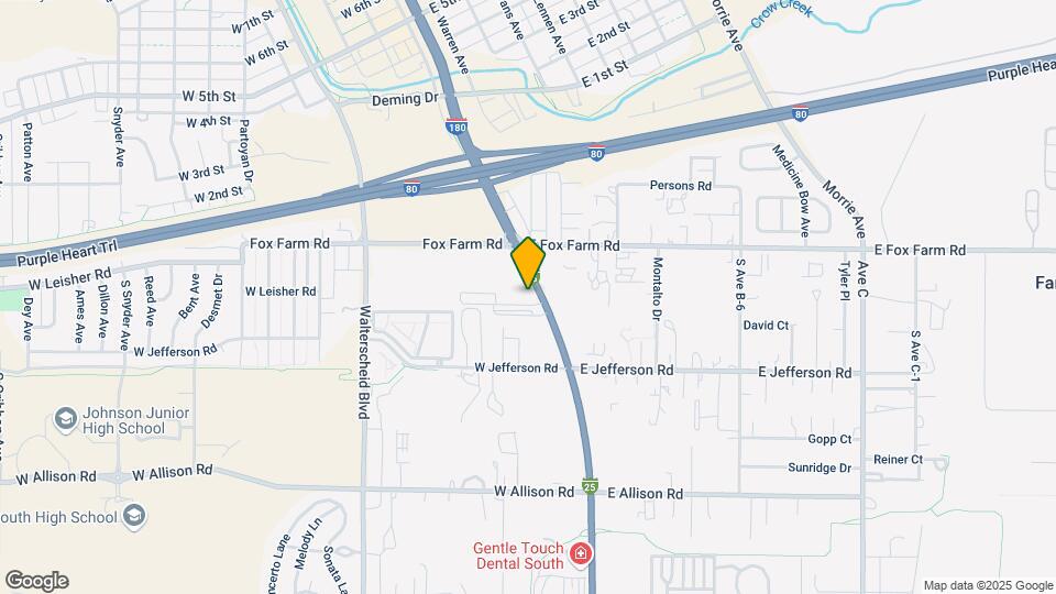 214 S Greeley Hwy Mapa y Detalles de la Ubicación