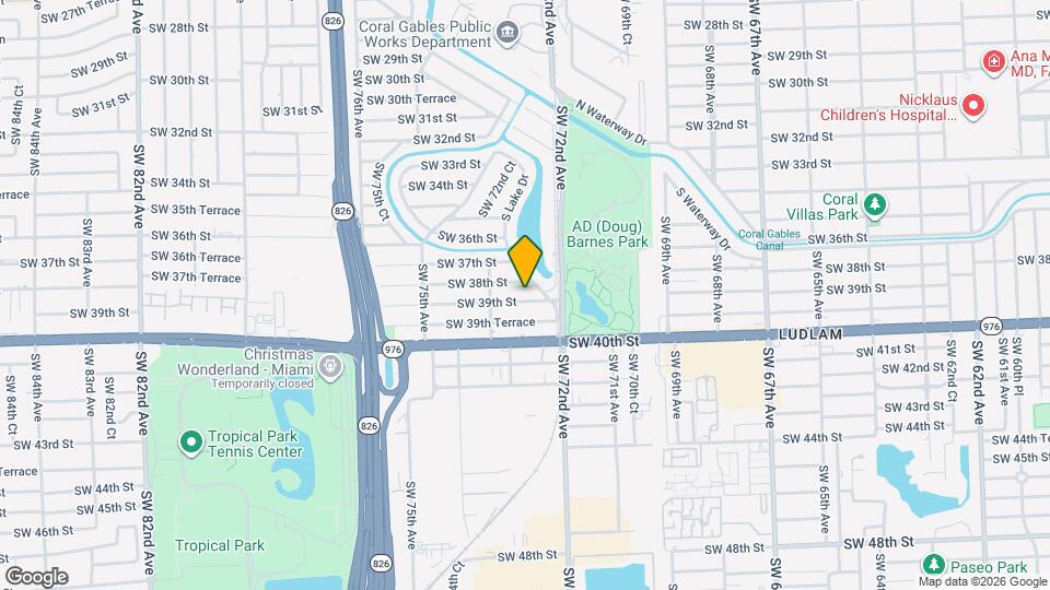 7235 SW 39th St Map and Location Details