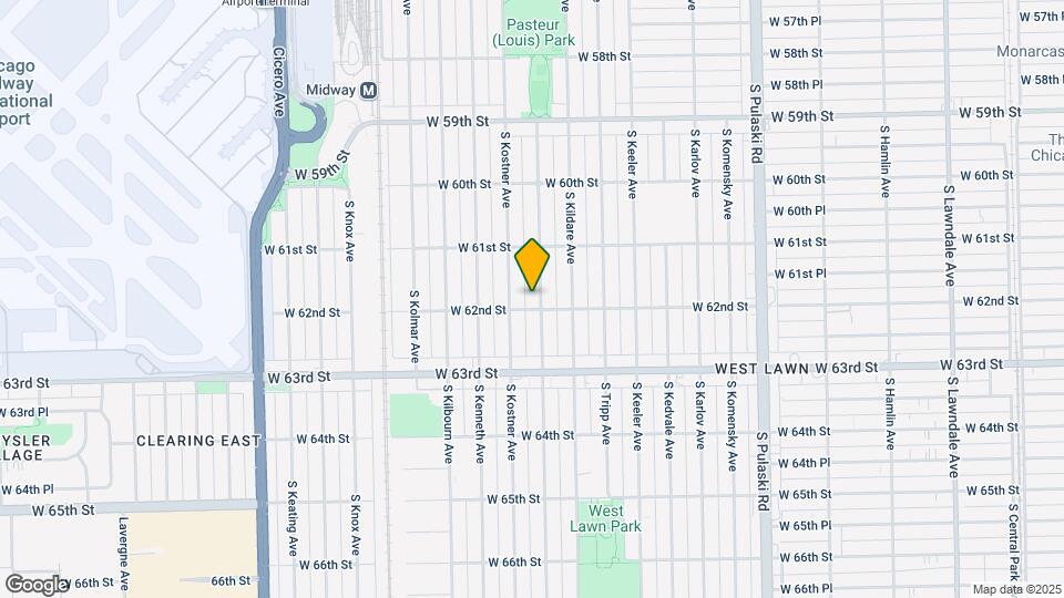 6152 S Kolin Ave Map and Location Details