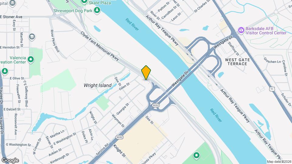 1401 Oden St Map and Location Details