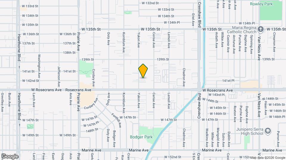 14110 Yukon Ave Map and Location Details