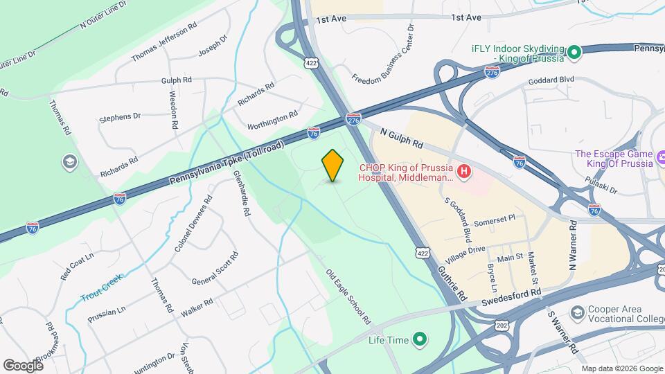 244 Drummers Ln Map and Location Details