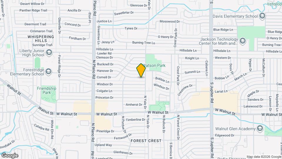 4010 Hanover Dr Map and Location Details