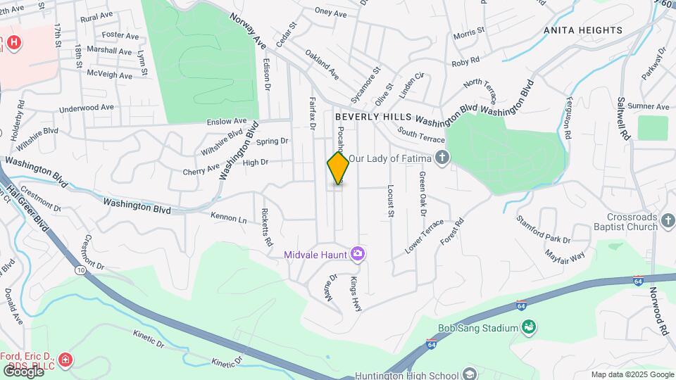 288 S Walnut St Map and Location Details