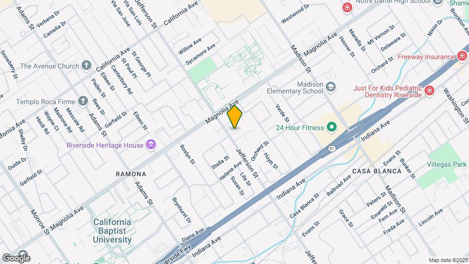 3715 Jefferson St Mapa y Detalles de la Ubicación