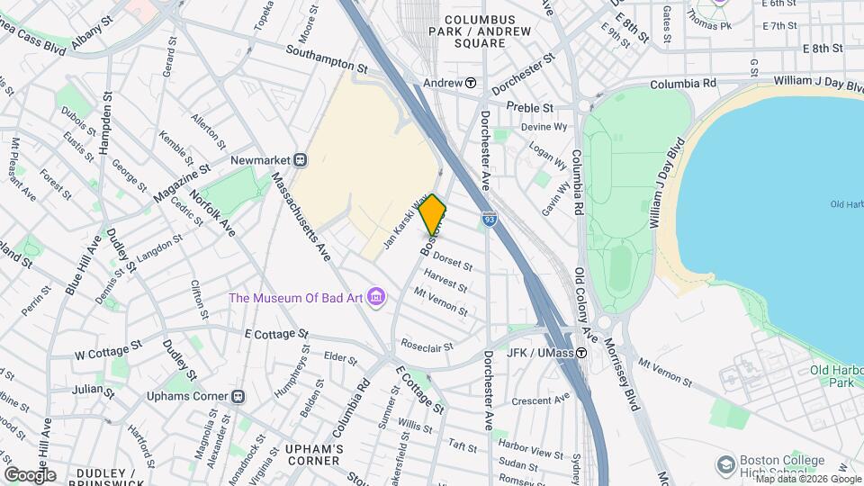 142 Boston St Map and Location Details