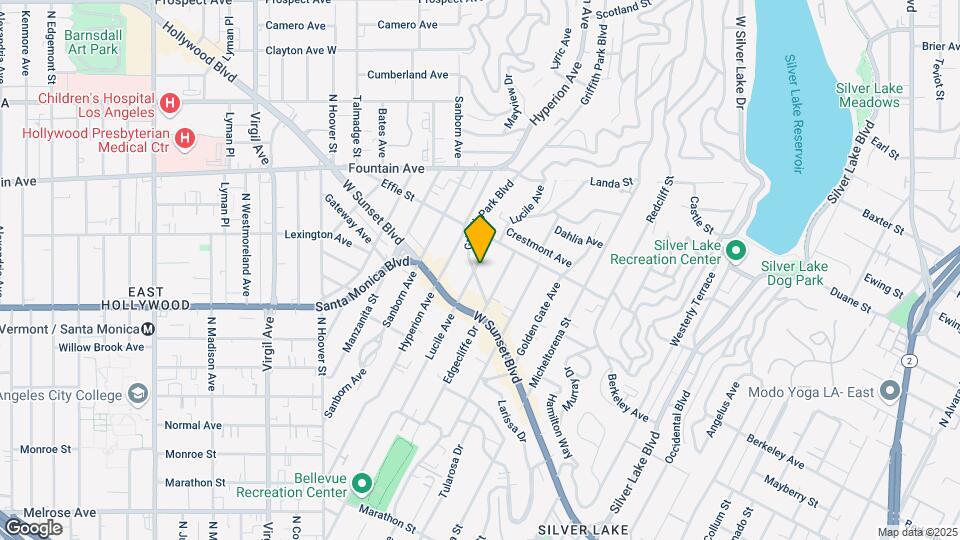 1648 1/2 Lucile Ave Map and Location Details