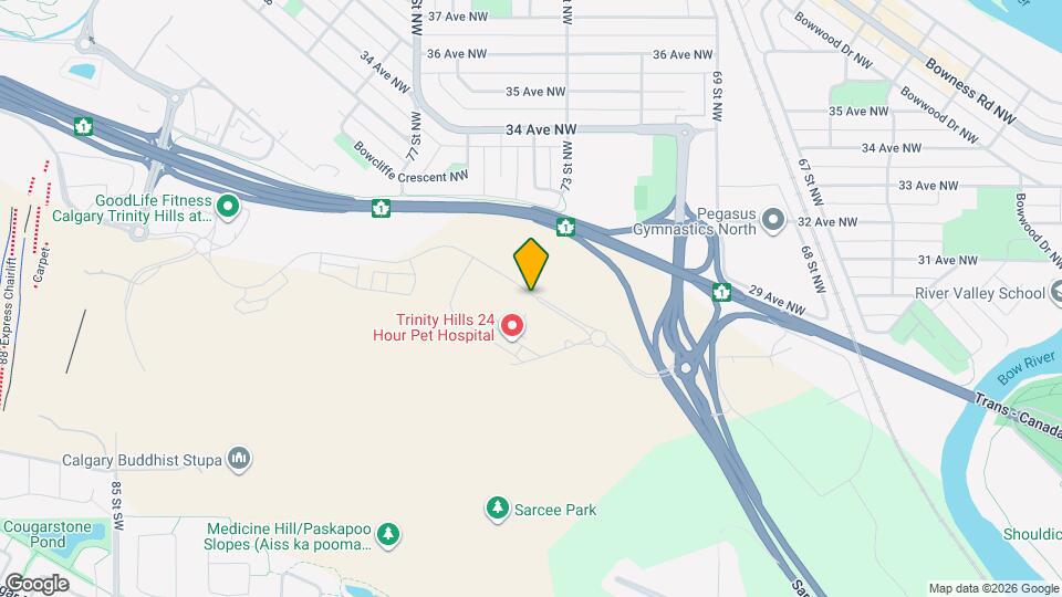 The Heights at Trinity Hills Map and Location Details