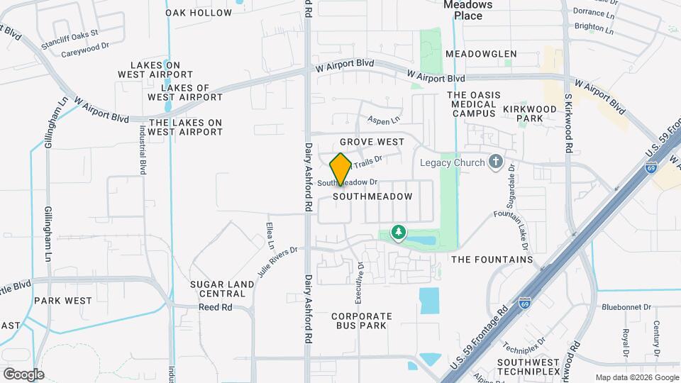 12214 Doe Meadow Dr Map and Location Details