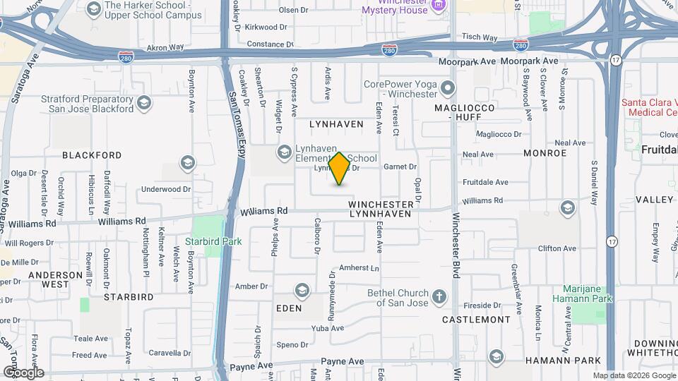 3361 Madonna Dr Map and Location Details