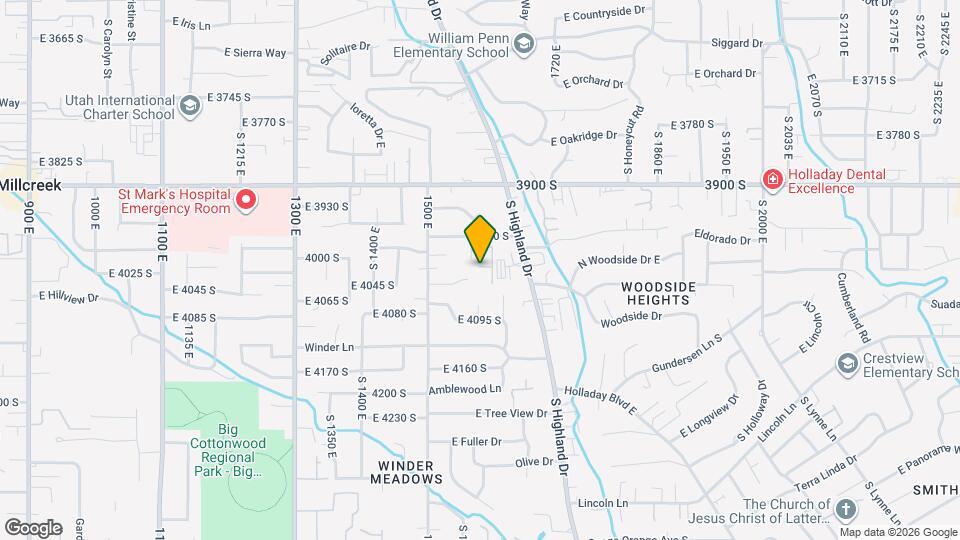 4022 Vernon Cir Map and Location Details