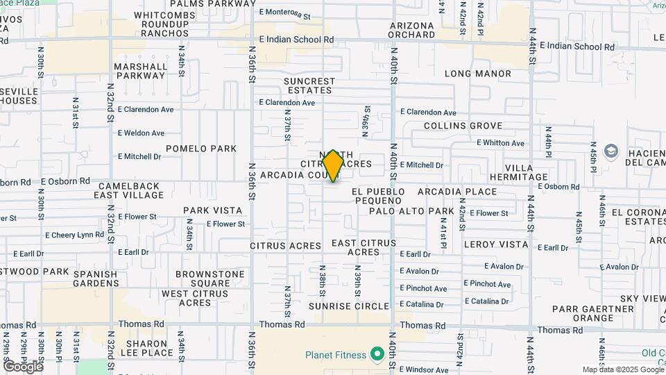 3243 N 38th St-Unit -Unit 10 Map and Location Details