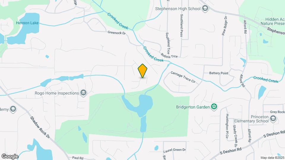 978 Valley Rock Dr Map and Location Details