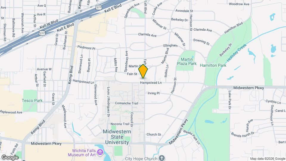2400 Hampstead Ln Map and Location Details