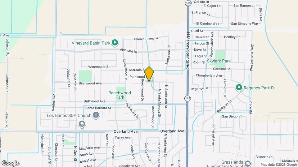1047 Acaciawood Ct Map and Location Details