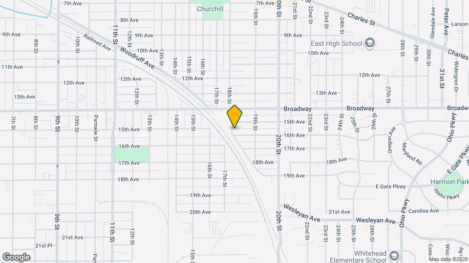 1620 18th St, Unit 1620 18th Street Map and Location Details