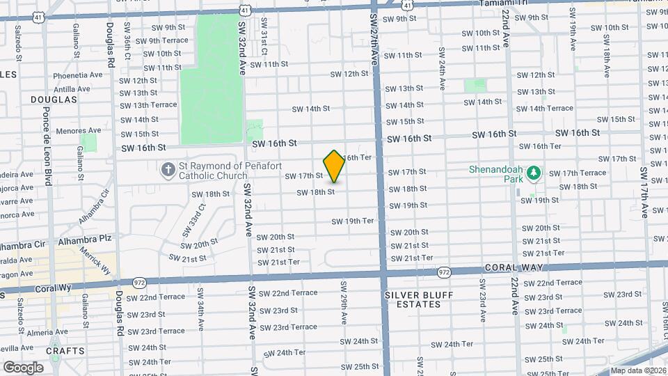 2945 SW 18th St Map and Location Details